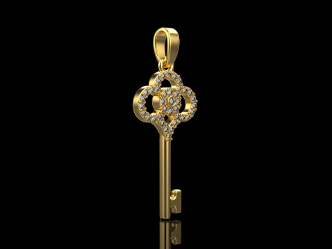 Key pendant model 974 3D 프린트 모델