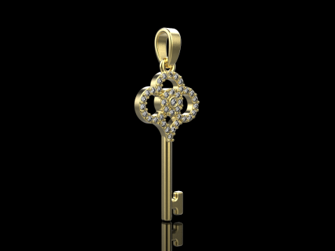 Key pendant model 974 3D 프린트 모델
