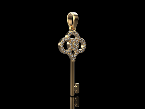 Key pendant model 974 3D 프린트 모델