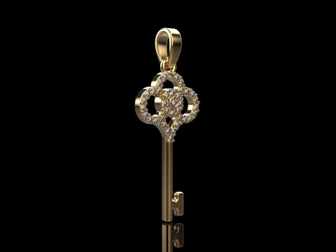 Key pendant model 974 3D Print Model