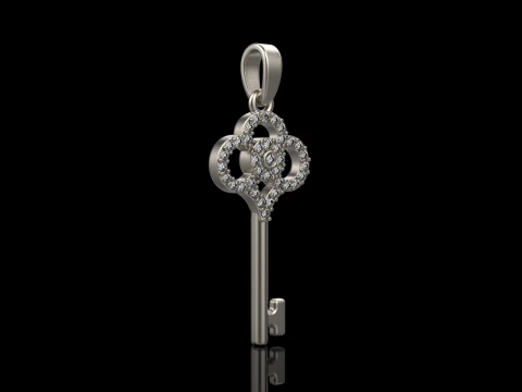Key pendant model 974 3D Print Model