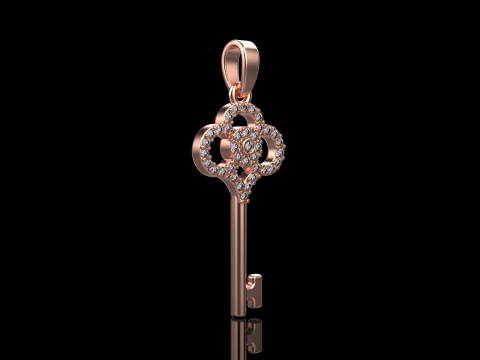 Key pendant model 974 3D 프린트 모델