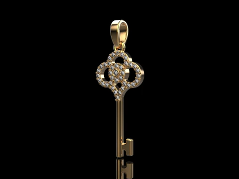 Key pendant model 974 3D Print Model