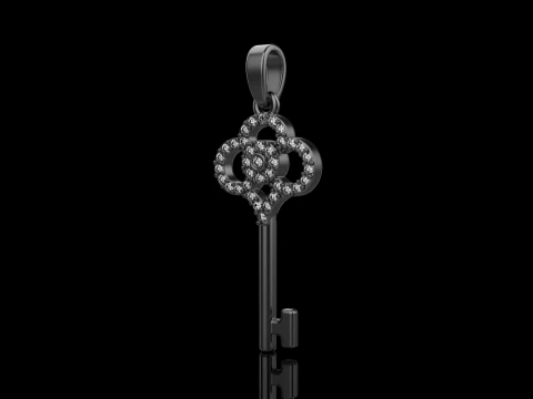 Key pendant model 974 3D Print Model