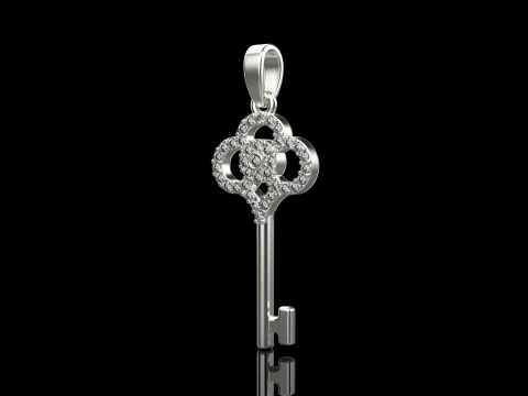Key pendant model 974 3D Print Model