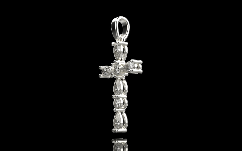 Cross model 975 3D Принт Модель .c4d .max .obj .3ds .fbx .stl .blend