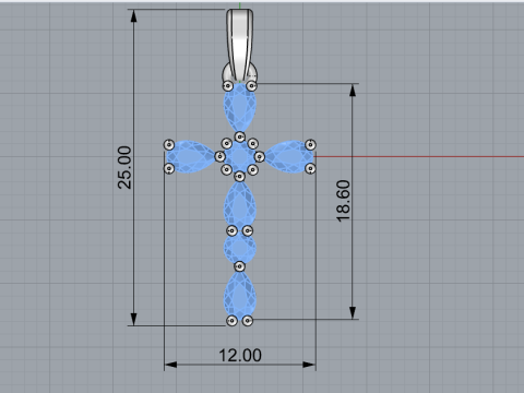 Cross model 975 3D Принт Модель