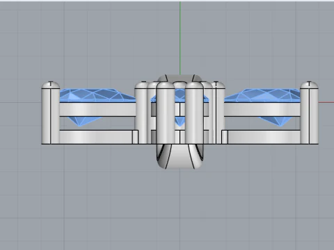 Cross model 975 3D Print Model