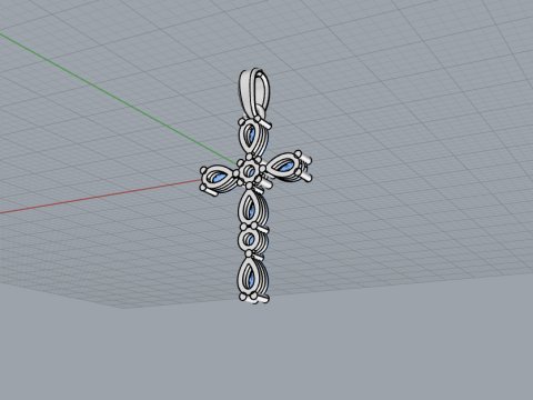 Cross model 975 3D Принт Модель