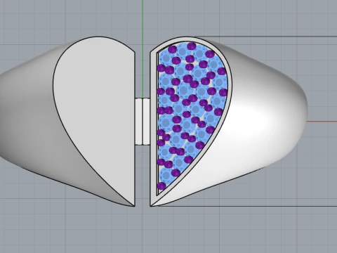 Heart signet ring model 976 3D Print Model