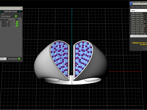 Signet heart ring model 977 3Dプリントモデル