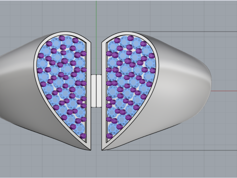 Signet heart ring model 977 3Dプリントモデル