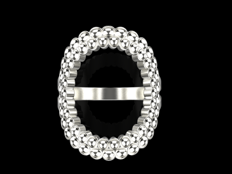 Cushion ring model 979 3D Принт Модель