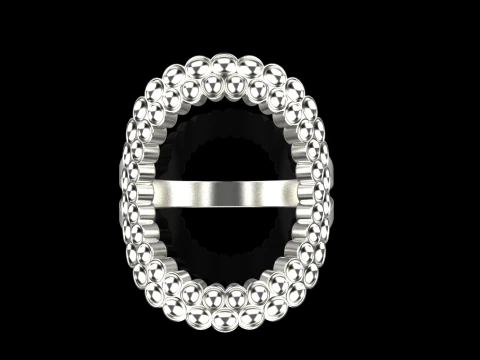 Cushion ring model 979 3D Print Model