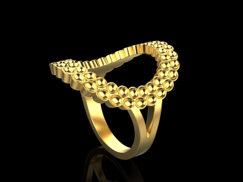 Cushion ring model 979 3D Принт Модель