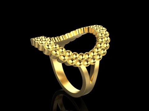 Cushion ring model 979 3D Print Model