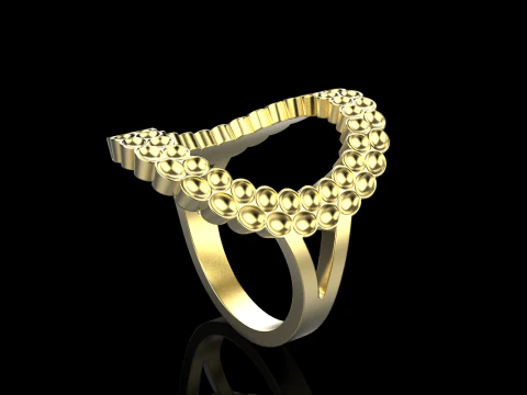 Cushion ring model 979 3D Print Model