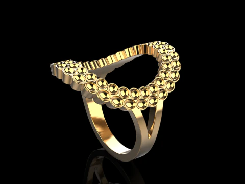 Cushion ring model 979 3D Print Model