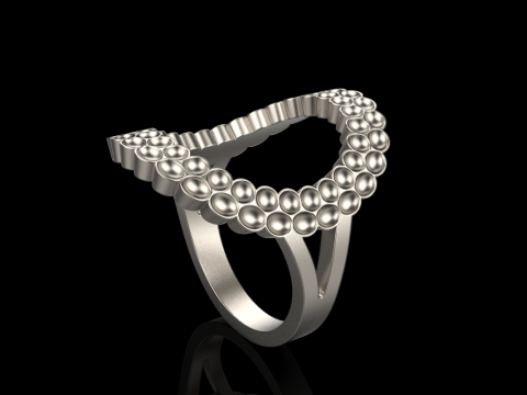 Cushion ring model 979 3D Принт Модель
