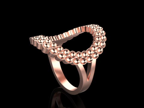 Cushion ring model 979 3D Принт Модель