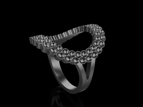 Cushion ring model 979 3D Принт Модель