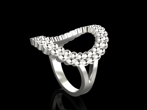 Cushion ring model 979 3D Принт Модель