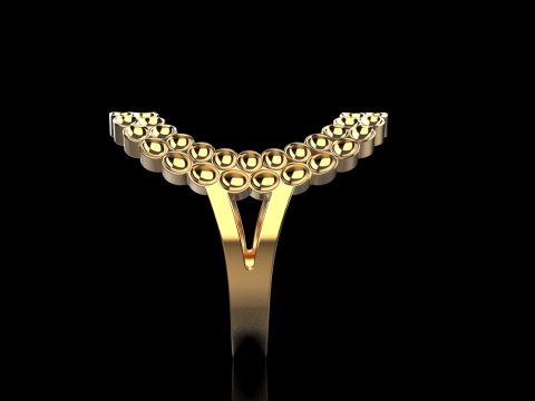 Cushion ring model 979 3D Принт Модель