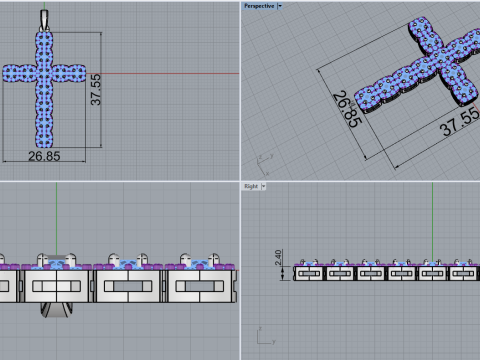 Crossmodel 969 Modello di stampa 3D