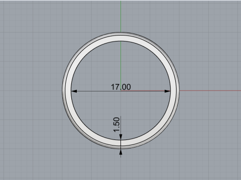 Ornament ring model 968 3D 프린트 모델