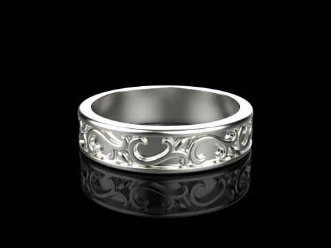 Ornament ring model 968 3D 프린트 모델