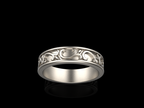 Ornament ring model 968 3D 프린트 모델