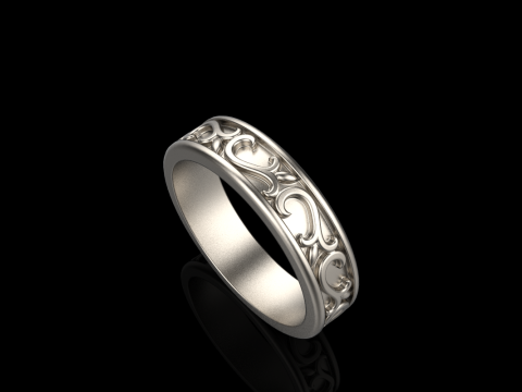 Ornament ring model 968 3D 프린트 모델