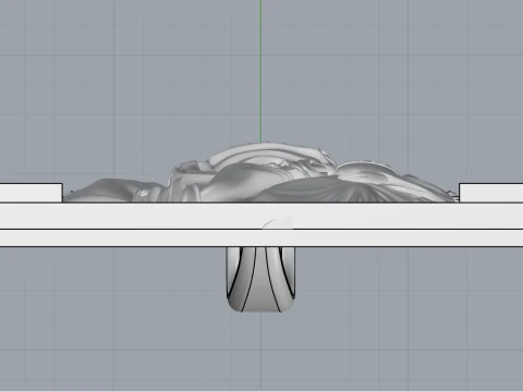 Virgin Mary pendant model 965 3D Print Model
