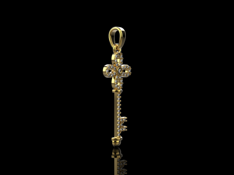 Key pendant model 963 Modello di stampa 3D