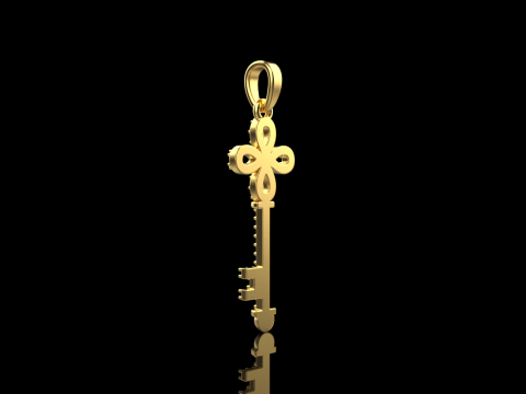 Key pendant model 963 Modello di stampa 3D