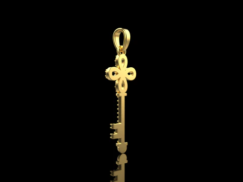 Key pendant model 963 3D Print Model