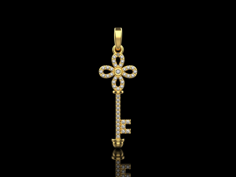 Key pendant model 963 Modello di stampa 3D