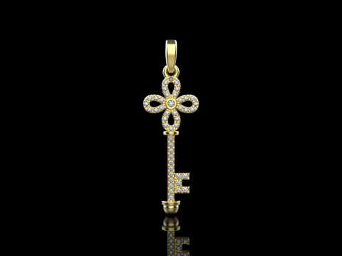 Key pendant model 963 Modello di stampa 3D
