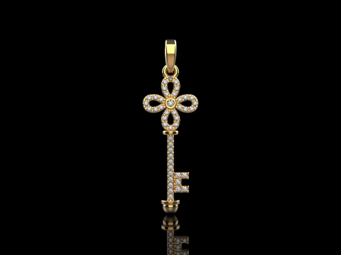 Key pendant model 963 3D Print Model