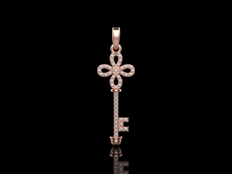 Key pendant model 963 Modello di stampa 3D