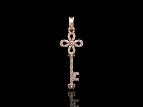 Key pendant model 963 3D Print Model