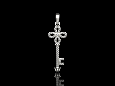 Key pendant model 963 Modello di stampa 3D