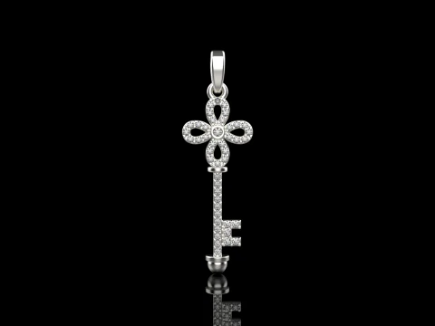 Key pendant model 963 3D Print Model