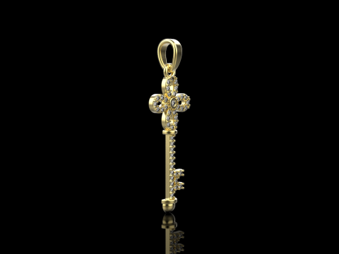 Key pendant model 963 Modello di stampa 3D