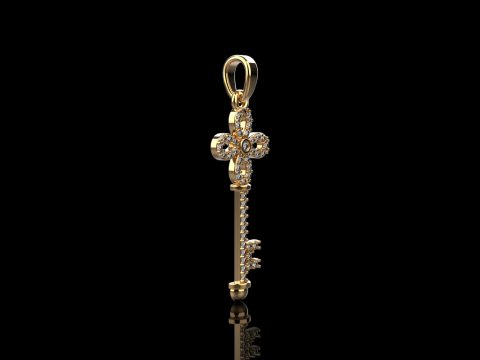 Key pendant model 963 Modello di stampa 3D