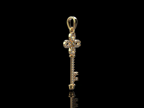 Key pendant model 963 3D Print Model