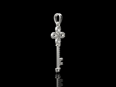 Key pendant model 963 Modello di stampa 3D