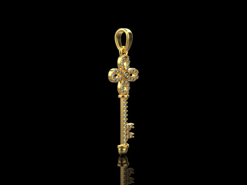 Key pendant model 963 3D Print Model