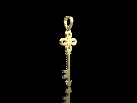 Key pendant model 963 3D Print Model