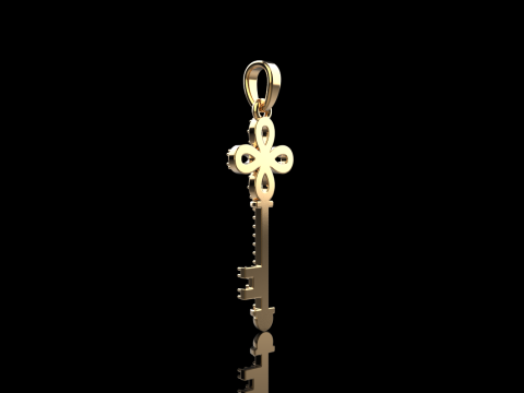Key pendant model 963 Modello di stampa 3D
